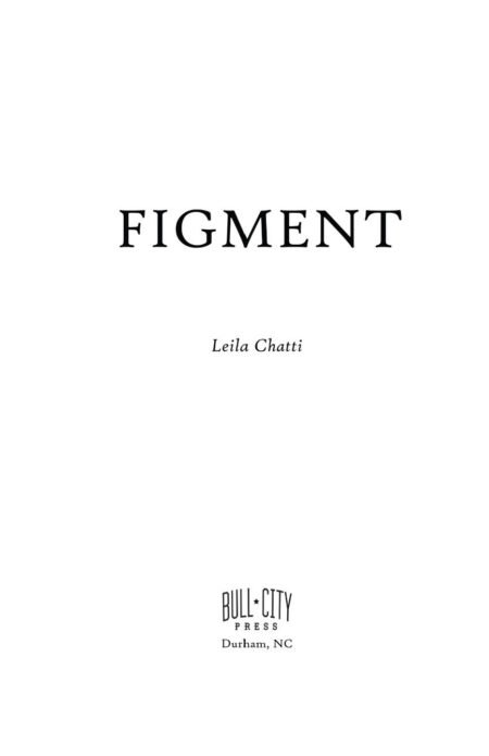 Figment by Leila Chatti (hardcover) - Image 3